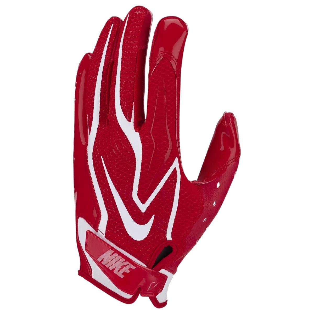 Nike Men's Vapor Jet 9.0 Football Gloves - Red/White - RED/WHITE